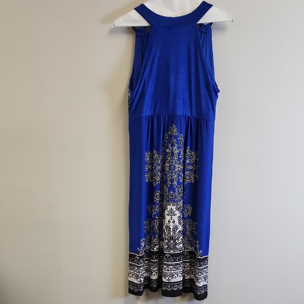 Studio West Royal Blue Dress - Picture 3 of 4